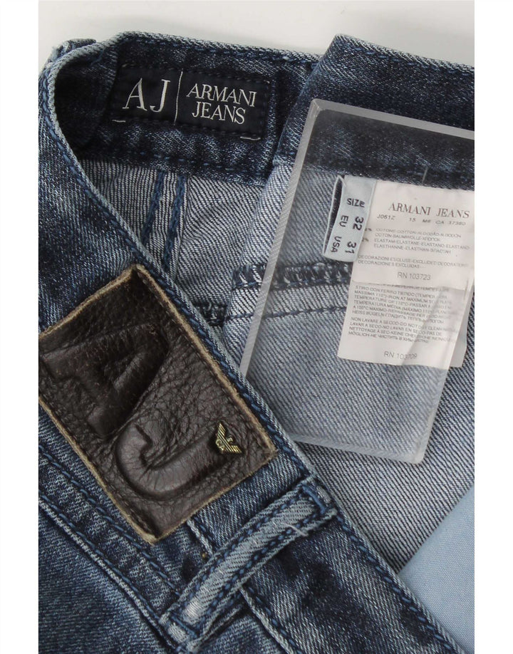 Armani Ανδρικό Slim Jeans W32 L32 Blue Cotton