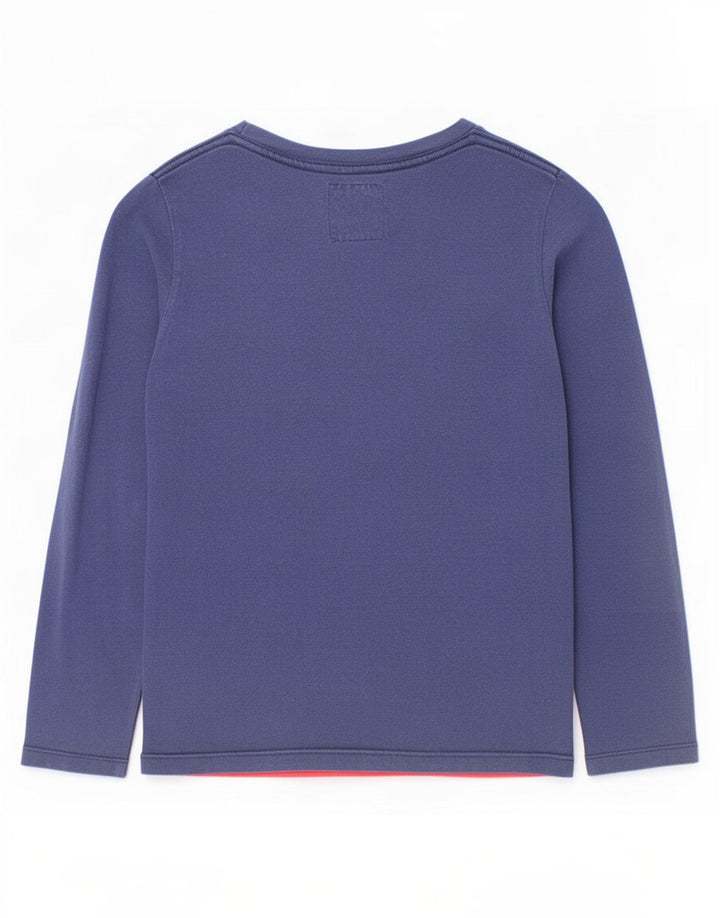 Γραφικό μπλουζάκι Levi's Boys μακρυμάνικο 9-10 ετών Navy Blue