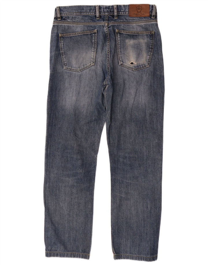 Ανδρικό τζιν Massimo Dutti ίσιο EU 40 Medium W31 L28 Blue