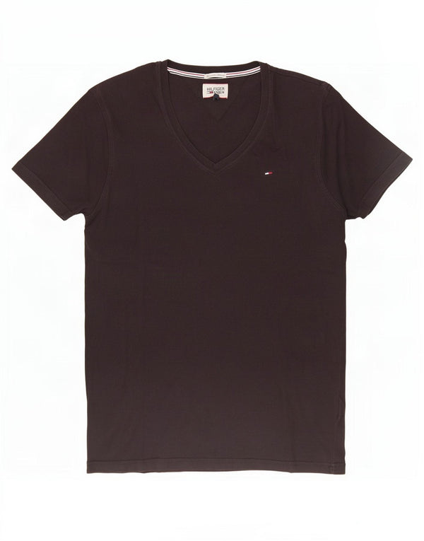 Ανδρικό T-Shirt Tommy Hilfiger Top Μεσαίο μαύρο βαμβακερό
