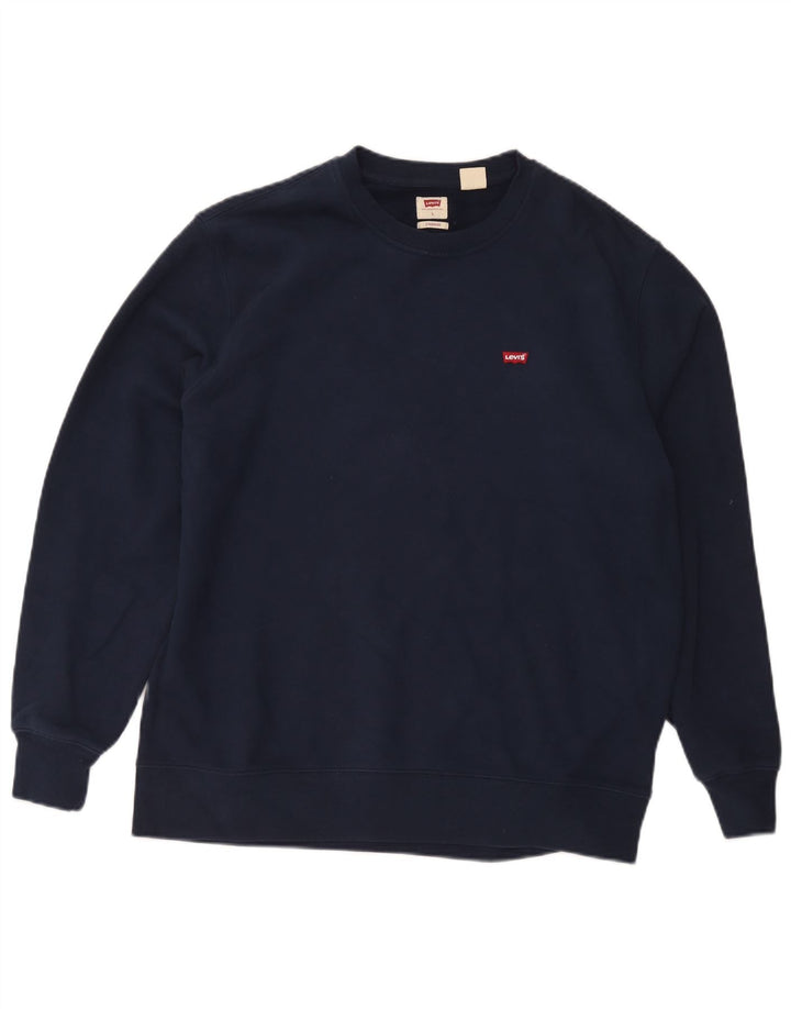 Ανδρικό φούτερ Levi's Standard Jumper Large Navy Blue από βαμβάκι