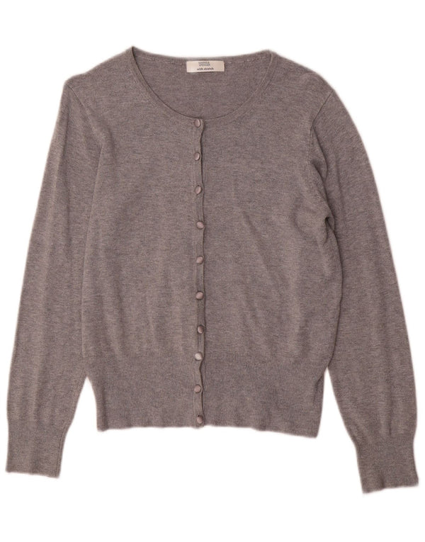 Marks & Spencer Γυναικείο Stretch Cardigan πουλόβερ UK 10 Small Grey Flecked