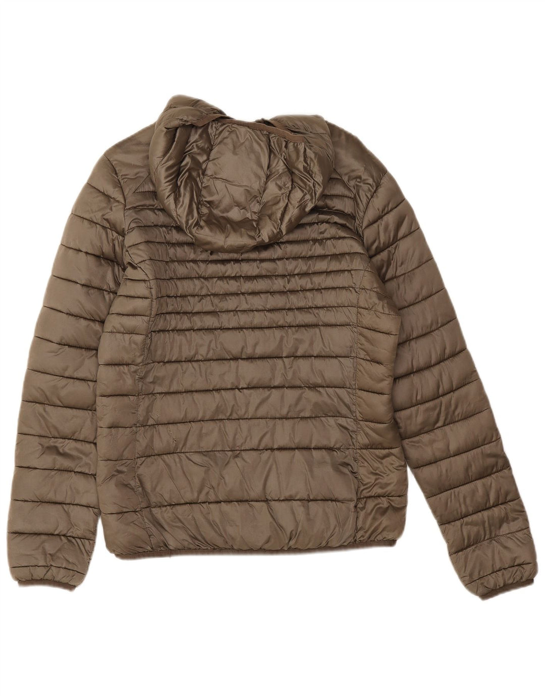 Invicta Γυναικείο μπουφάν με κουκούλα UK 14 Large Khaki Polyamide