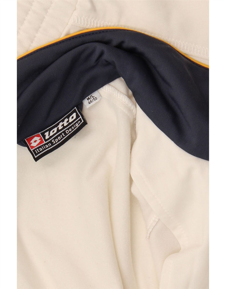 Ανδρική φόρμα Lotto Top Jacket Medium Off White Sports