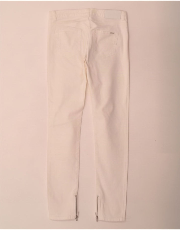 Hugo Boss Γυναικείο Slim Jeans W28 L32 Λευκό βαμβακερό