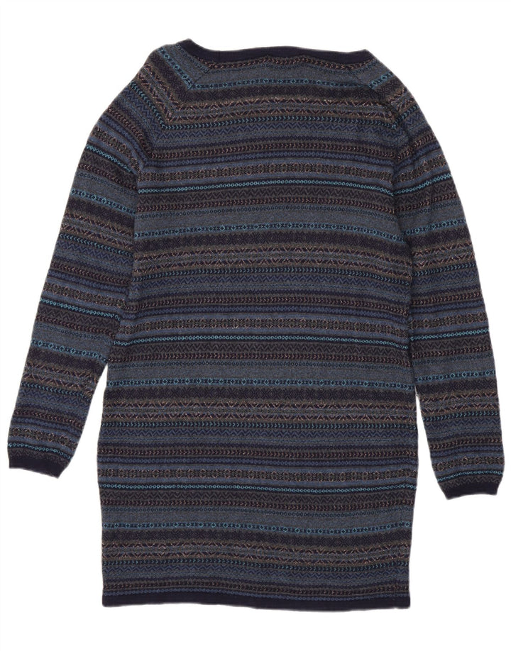 Marks & Spencer Γυναικείο φόρεμα άλτης UK 14 Medium Navy Blue Fair Isle