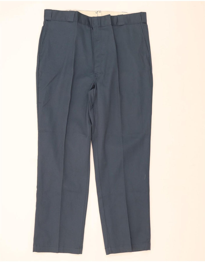 Ανδρικό ίσιο παντελόνι Chino Dickies W42 L32 Blue Polyester