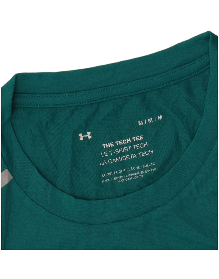Ανδρικό T-Shirt Under Armour Top Μεσαίο Τιρκουάζ