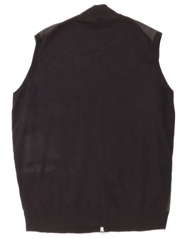 Peter Millar Ανδρικό Gilet UK 40 Large Black Cotton