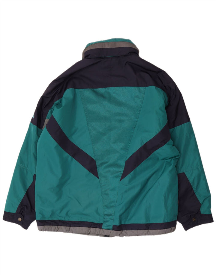 Fila Ανδρικό μπουφάν σκι IT 56 3XL Blue Colourblock Polyester