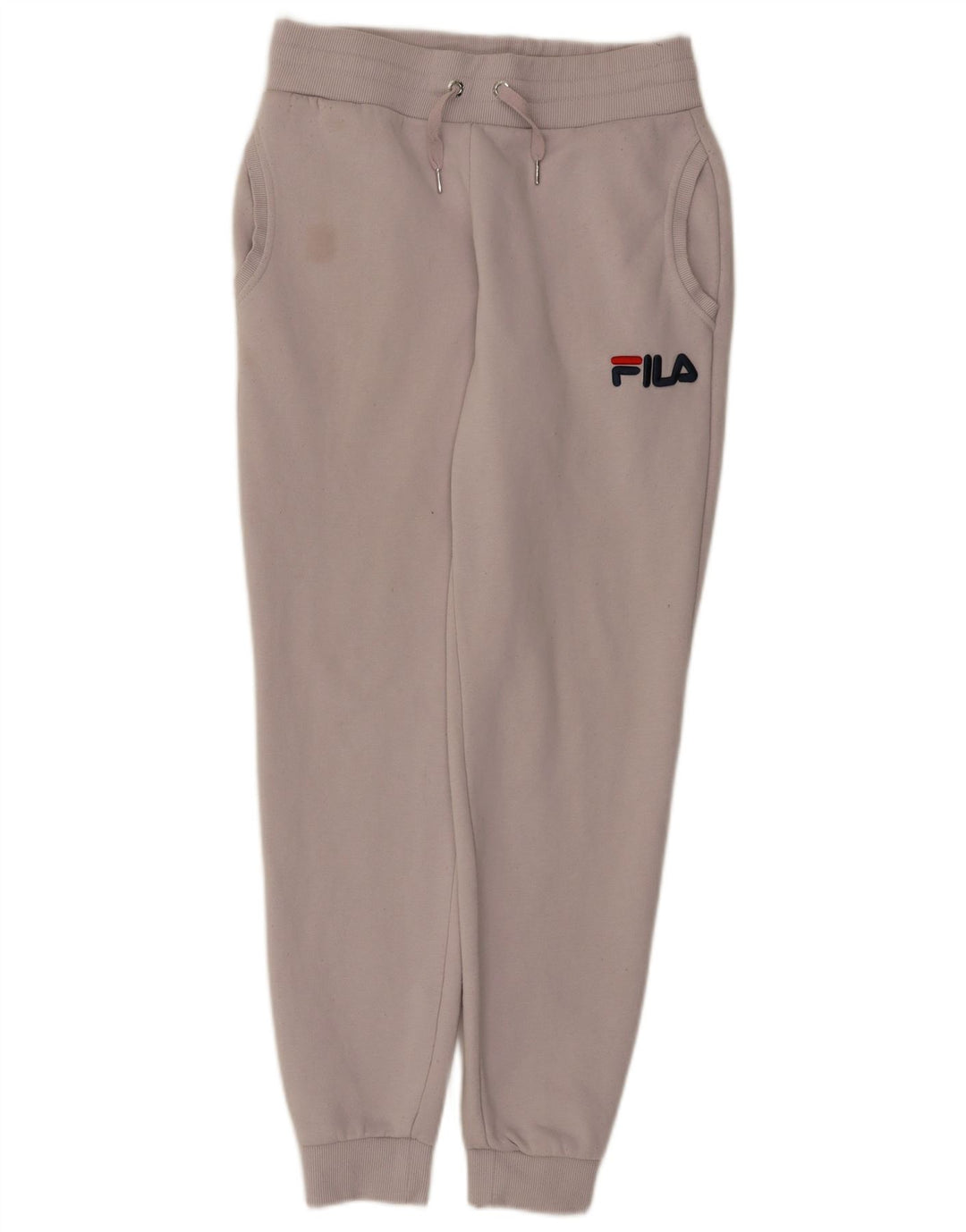 Fila Γυναικεία αθλητική φόρμα Παντελόνι Joggers UK 10 Small White Polyester