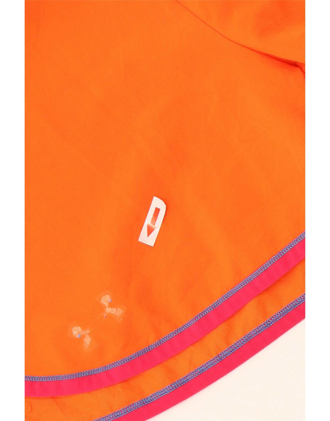 Under Armour Γυναικείο αθλητικό σορτς UK 8 Μικρό πορτοκαλί ριγέ πολυεστέρα