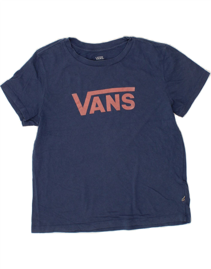 VANS Mens Graphic T-Shirt Top Medium Navy Blue Cotton Vintage Vans and Second-Hand Vans from Messina Hembry 