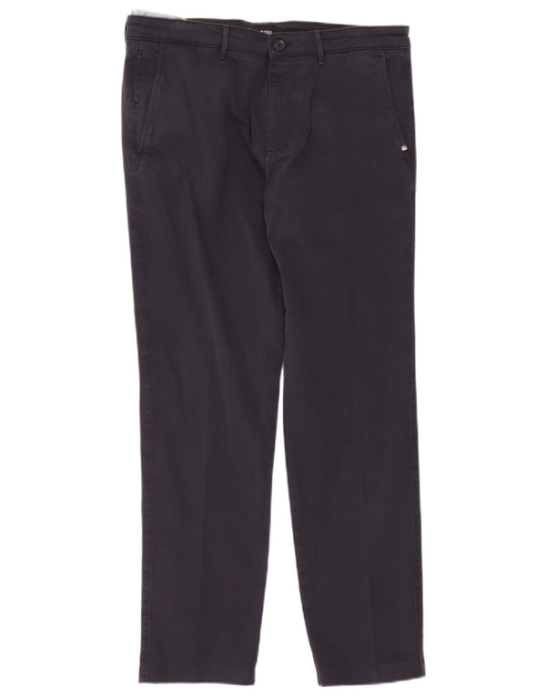 Hugo Boss Ανδρικό ίσιο παντελόνι Chino IT 48 Medium W32 L29 Navy Blue