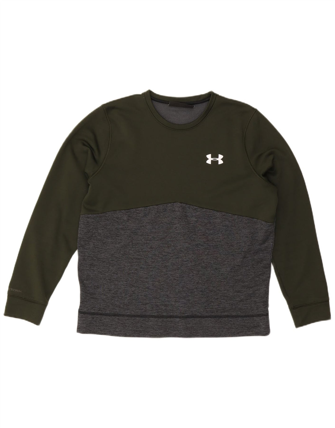 Γυναικείο φούτερ UNDER Armour Cold Gear Jumper UK 16 Large Khaki
