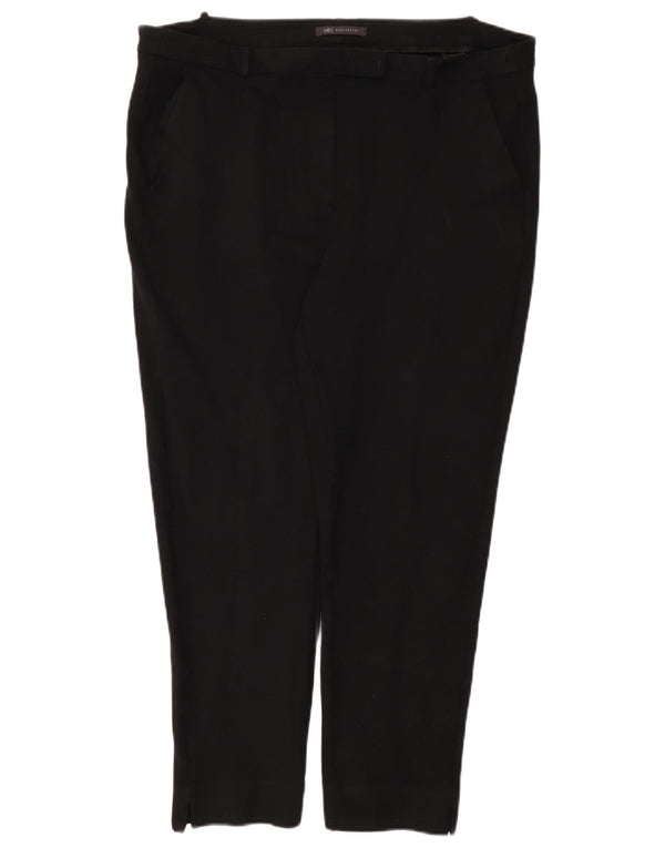 Marks & Spencer Γυναικείο ψηλόμεσο παντελόνι UK 18 XL W36 L26 μαύρο