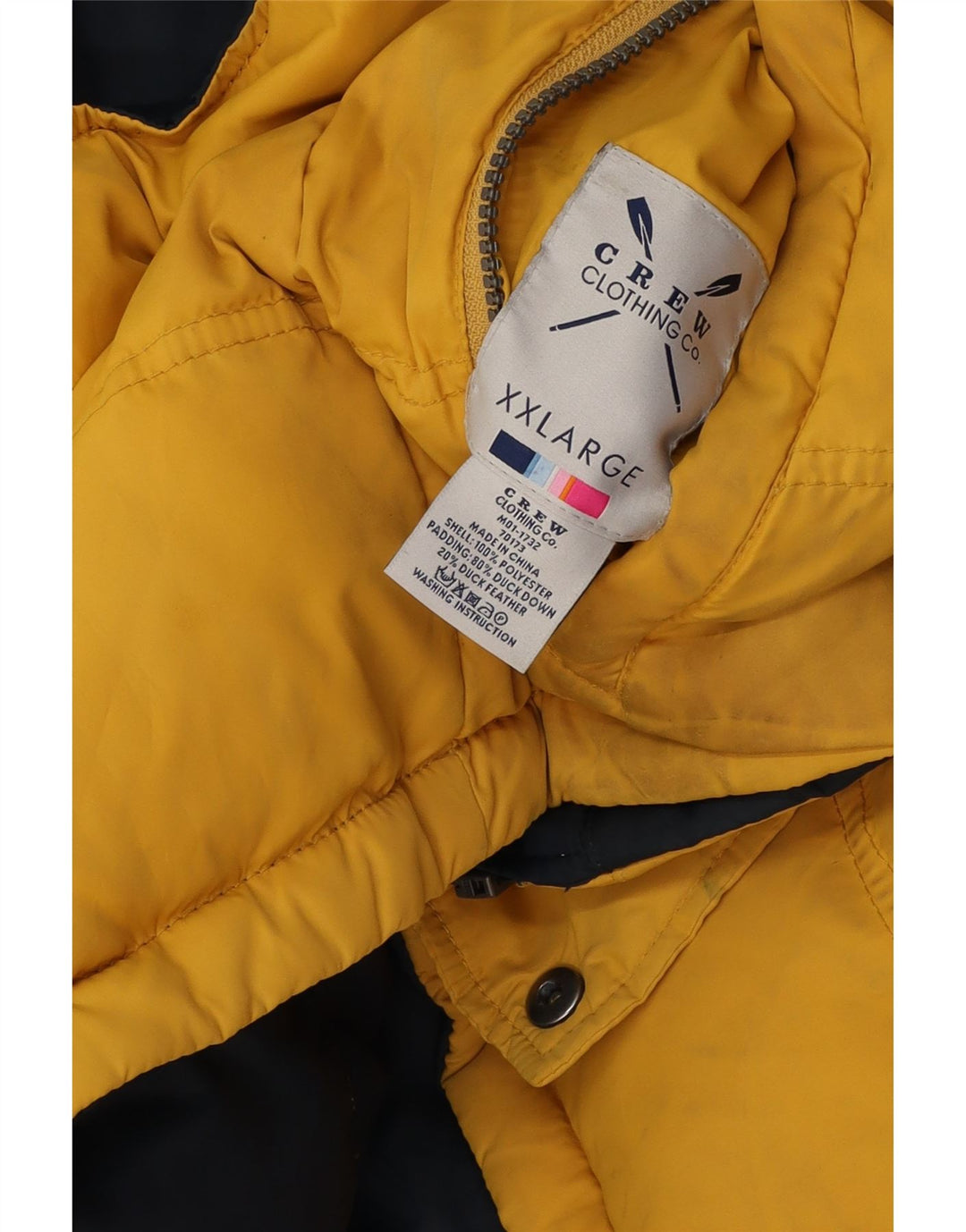 Ανδρικά ρούχα πληρώματος με αναστρέψιμη επένδυση Gilet UK 44 2XL Navy Blue Polyester