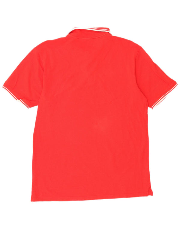 Ανδρικό πουκάμισο πόλο Umbro 2XL κόκκινο βαμβακερό