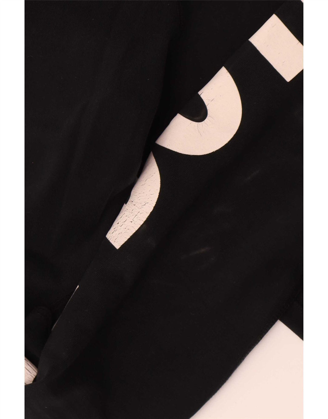 Γυναικεία γραφικά κολάν Nike UK 12 μεσαίο μαύρο βαμβακερό