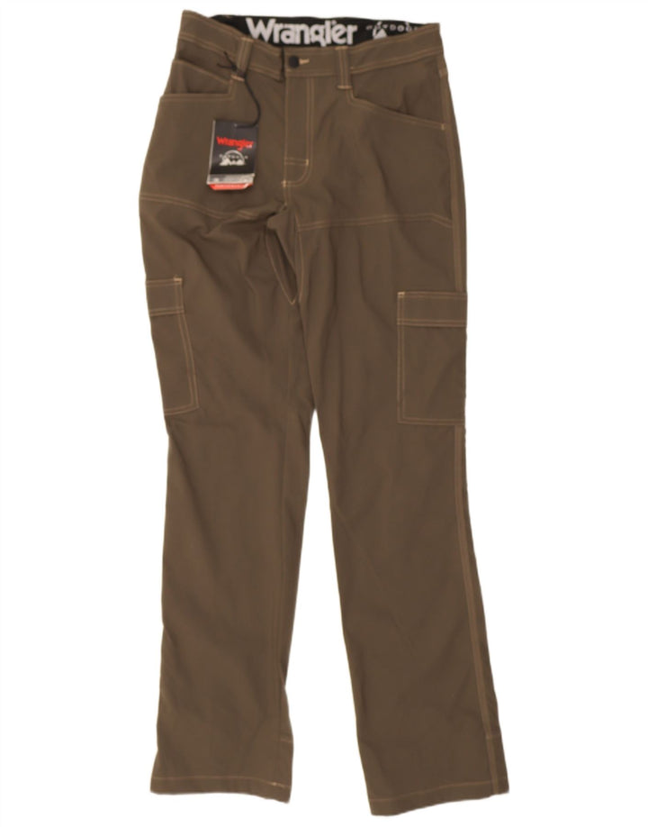 Ανδρικό ίσιο παντελόνι Wrangler Cargo W30 L34 Καφέ νάιλον