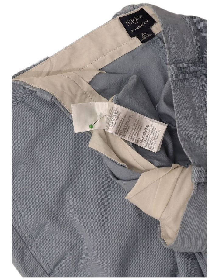 J. CREW Ανδρικό σορτς Chino W36 μεγάλο μπλε βαμβακερό