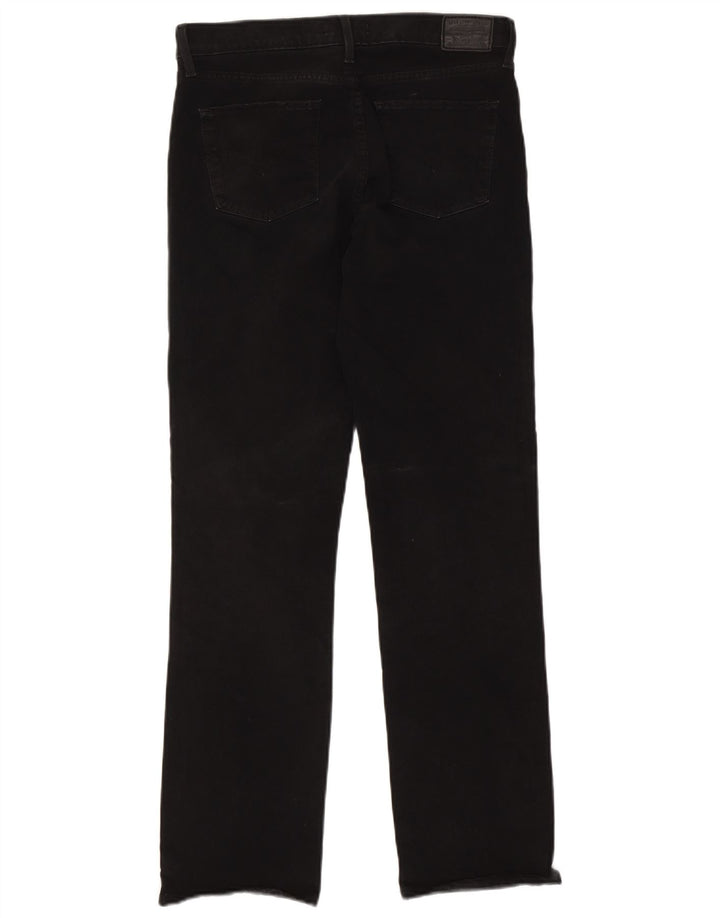 Levi's Womens 314 Shaping Straight Jeans W30 L32 Μαύρο βαμβακερό