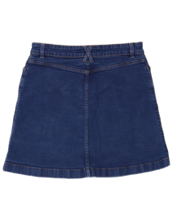 Γυναικεία τζιν φούστα Oasis UK 12 Medium W30 Μπλε βαμβακερή