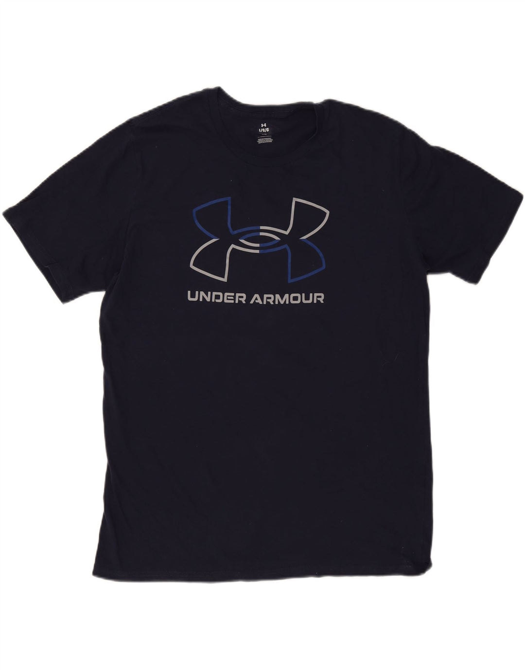 Ανδρικό γραφικό μπλουζάκι Under Armour Top Large Navy Blue