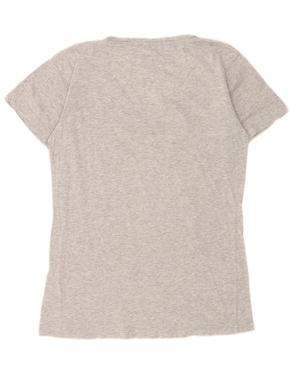 Γυναικείο γραφικό μπλουζάκι Diesel Top UK 10 Small Grey Flecked
