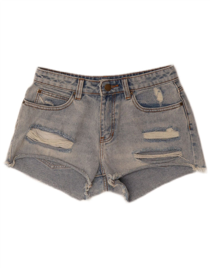 Billabong Γυναικείο τζιν σορτς W26 Μικρό μπλε βαμβακερό