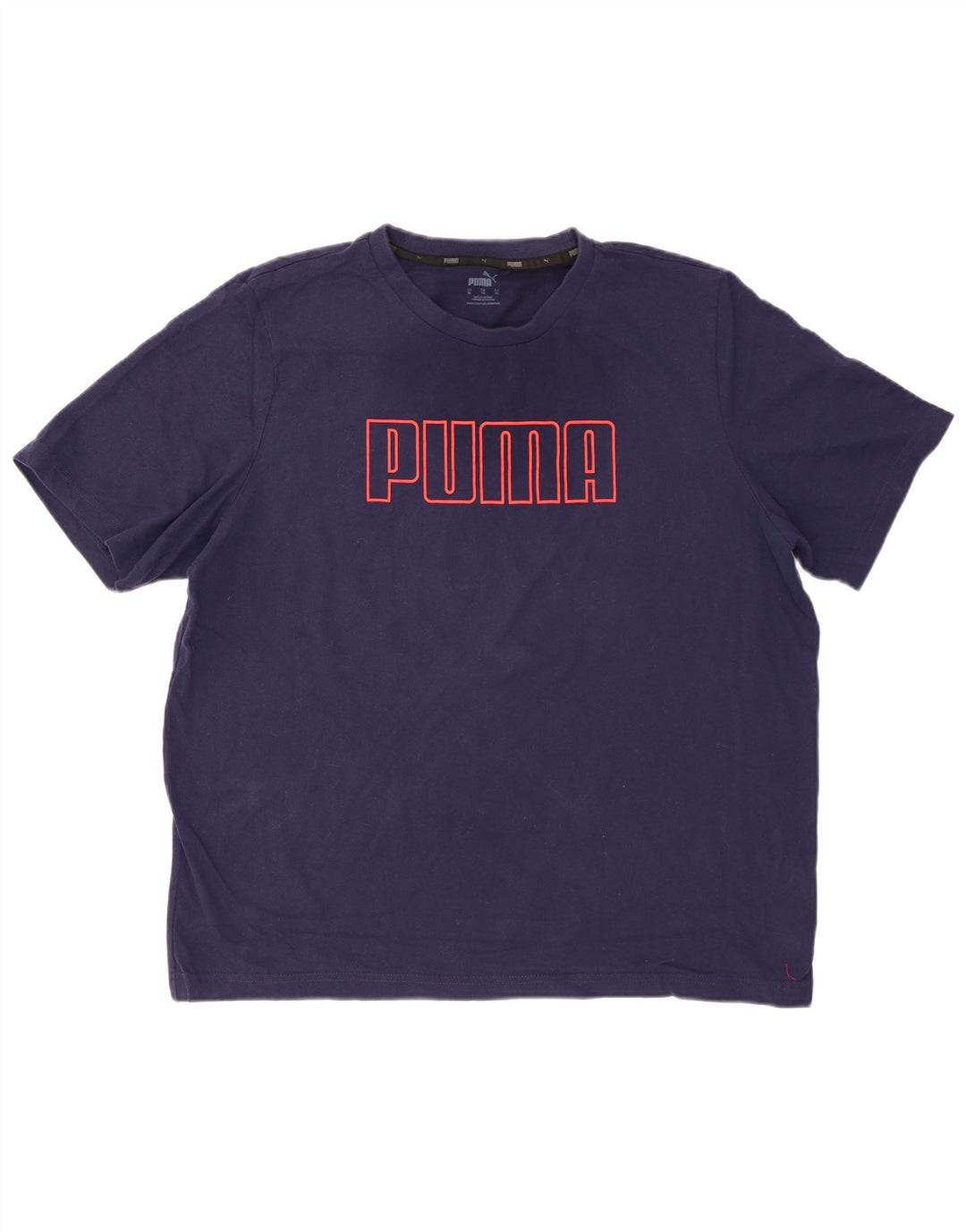 Ανδρικό γραφικό T-Shirt PUMA Top XL Navy Blue Cotton