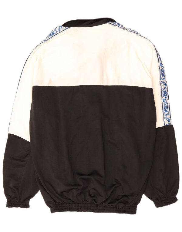 Ανδρική φόρμα γυμναστικής γραφική ASICS Top Jacket Large Black Colourblock