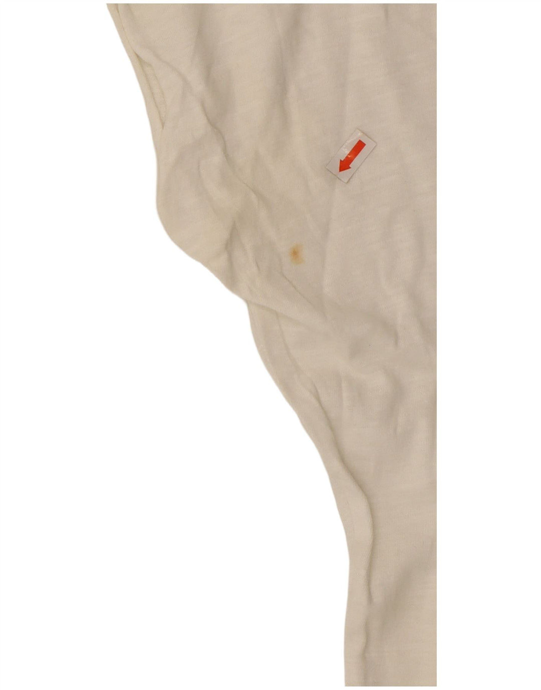 TOMMY HILFIGER Γυναικείο υπερμεγέθη γραφικό μπλουζάκι Top 10 Small White UK