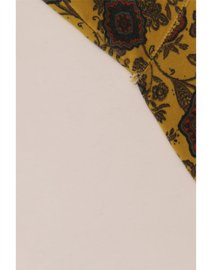 PATRIZIA DINI Γυναικείο Φούτερ Jumper UK 14 Medium Yellow Floral