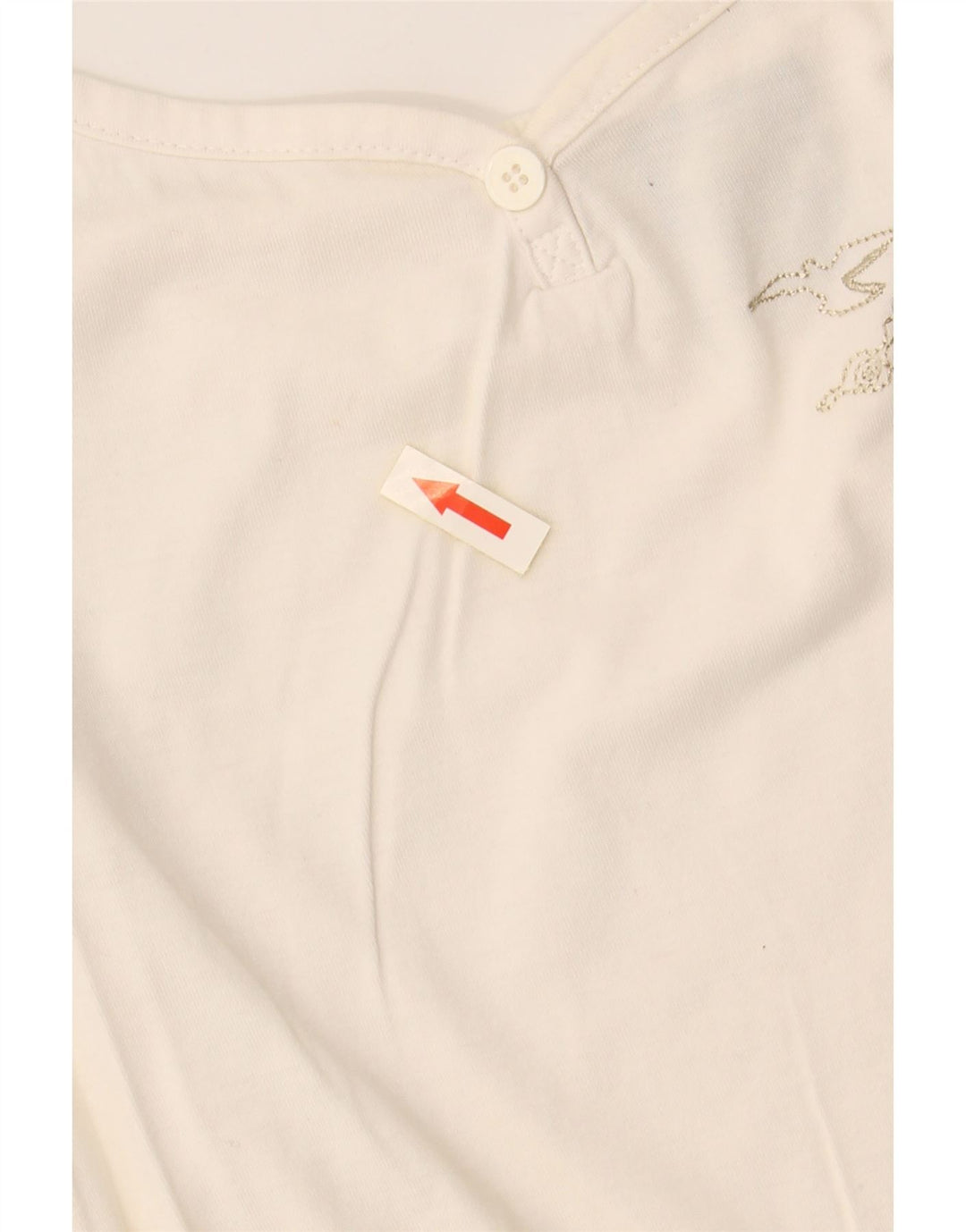 NIKE Γυναικεία Crop Graphic Cami Top UK 10/12 Medium Off White