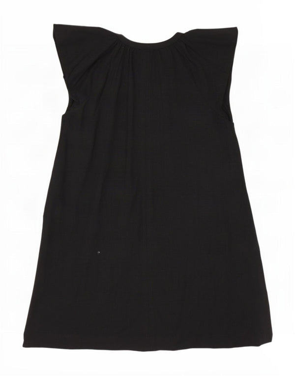 Next Womens A-Line Dress UK 14 Large Black Viscose