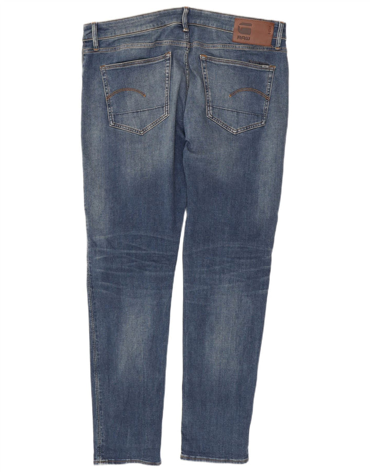G-STAR Ανδρικό 3301 Slim Jeans W38 L34 Μπλε Βαμβακερό