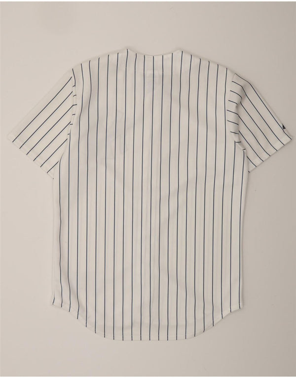 MAJESTIC Ανδρικά New York Yankees Graphic Jersey Top Medium White Pinstripe