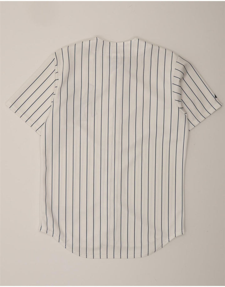 MAJESTIC Ανδρικά New York Yankees Graphic Jersey Top Medium White Pinstripe