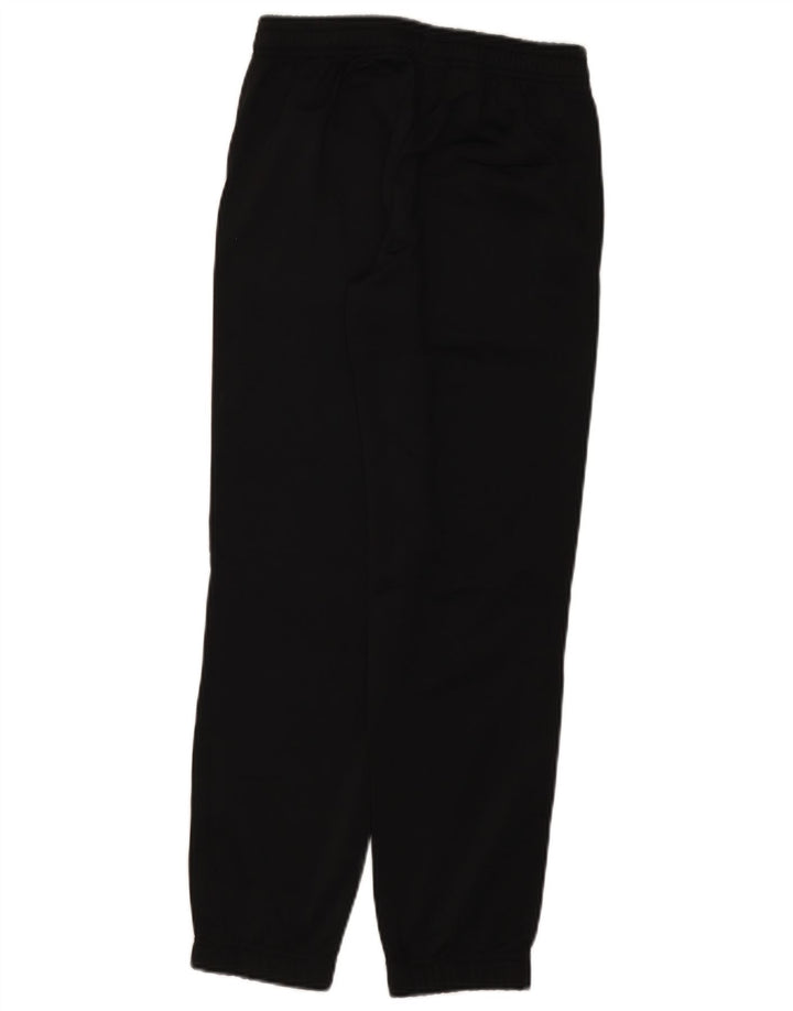 Adidas Boys Tracksuit Trousers Joggers 11-12 Years Black Polyester