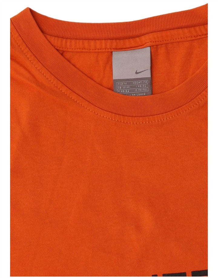 Ανδρικό γραφικό T-shirt Nike Top UK 39/41 Medium Orange