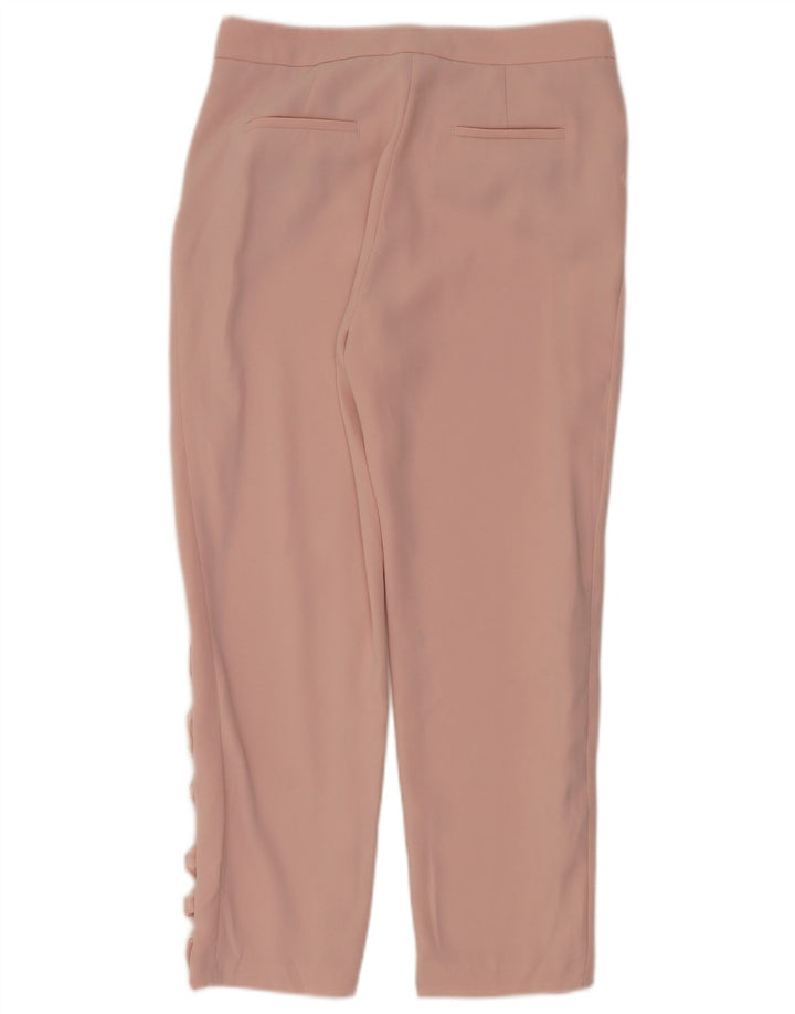 Zara Γυναικείο Cropped Παντελόνι Medium W28 L25 Pink
