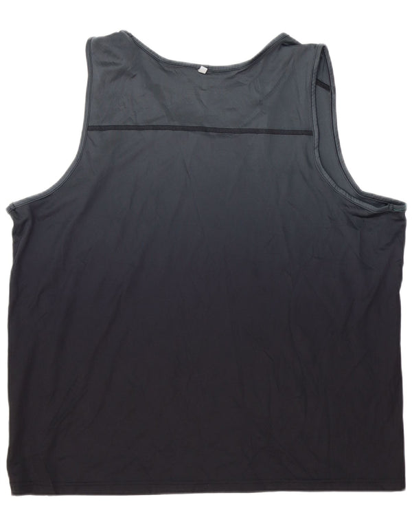 RUSSELL ATHLETIC Ανδρικό γιλέκο τοπ UK 46/48 XL μαύρο πολυεστέρα