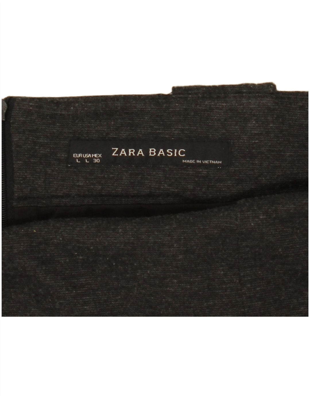 Zara Γυναικεία Pencil Φούστα Μεγάλη W30 Γκρι Flecked