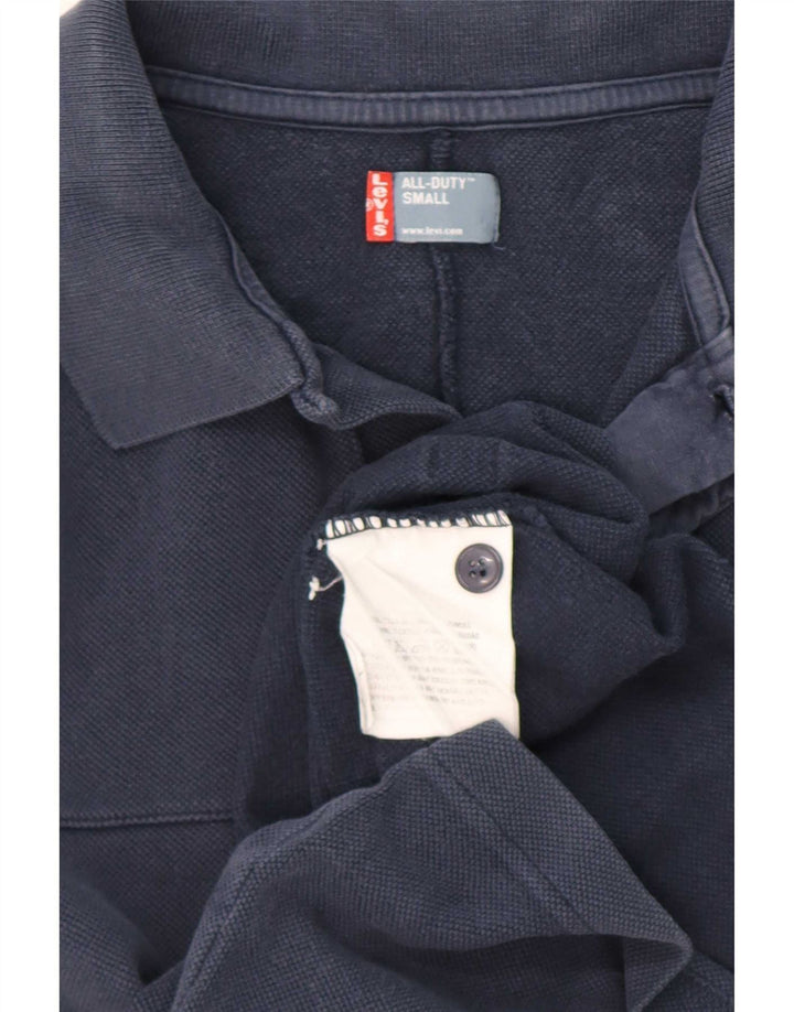 Ανδρικό πουκάμισο πόλο Levi's Μικρό Navy Blue από βαμβάκι