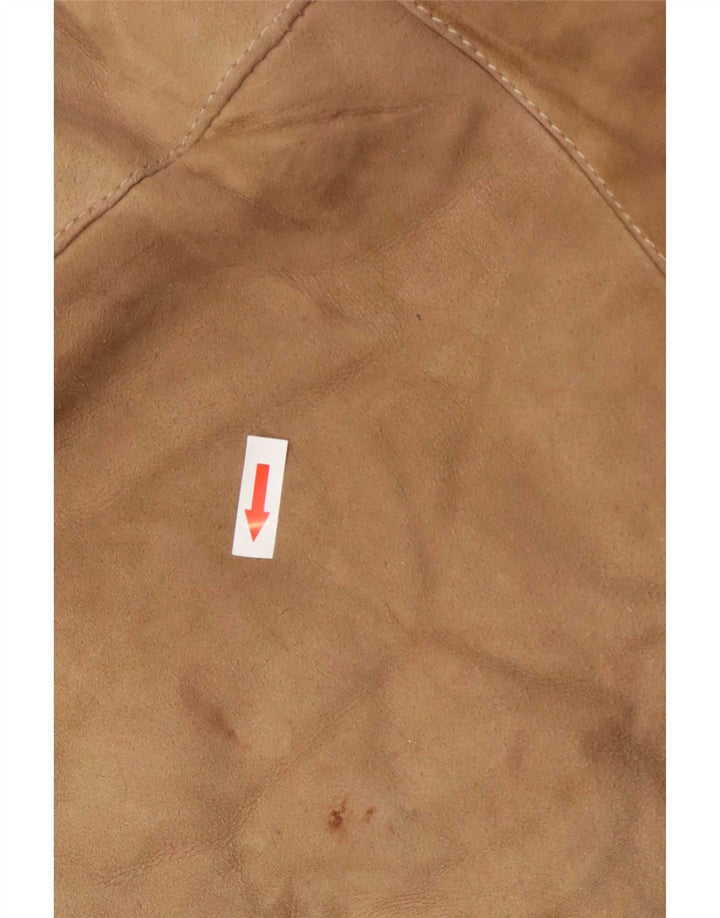Γυναικείο Shearling Jacket Vintage UK 14 Medium Beige