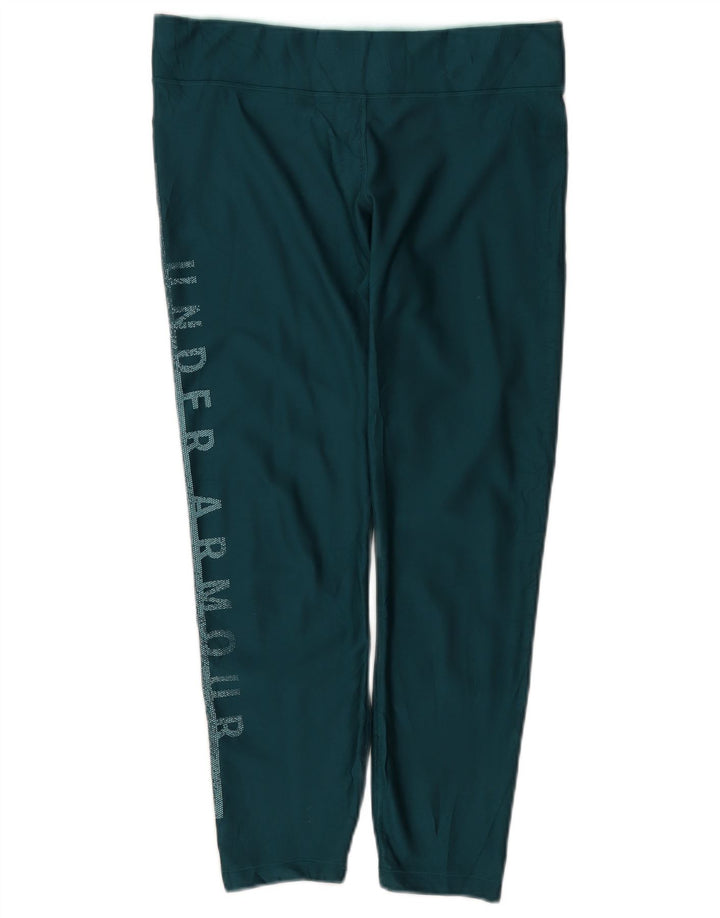 Under Armour Γυναικεία κολάν Capri Compression UK 14 Large Green