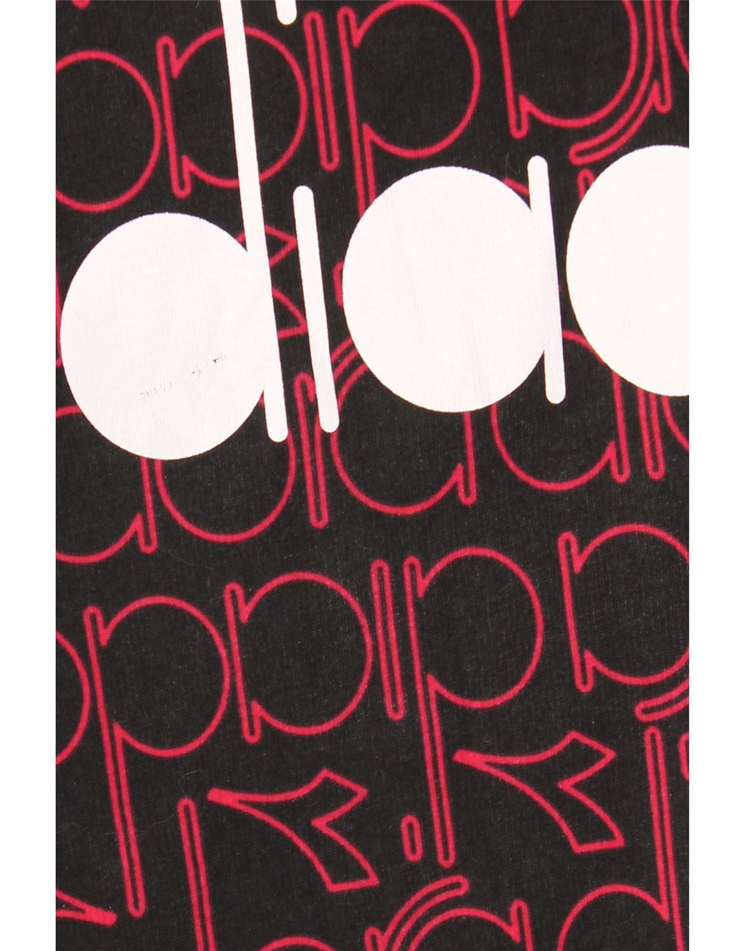 DIADORA Ανδρικό γραφικό κουκούλα, μεσαίο μαύρο βαμβακερό