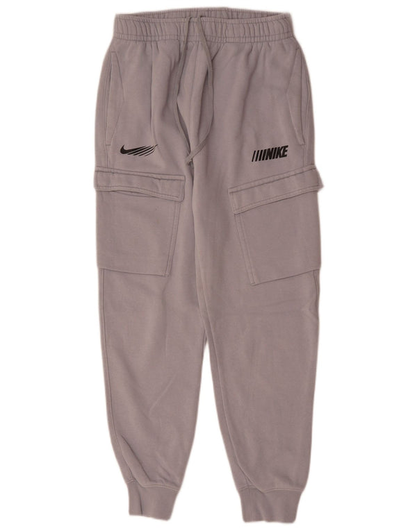Παντελόνι αθλητικής φόρμας NIKE Graphic Cargo Joggers UK 10 Small Grey