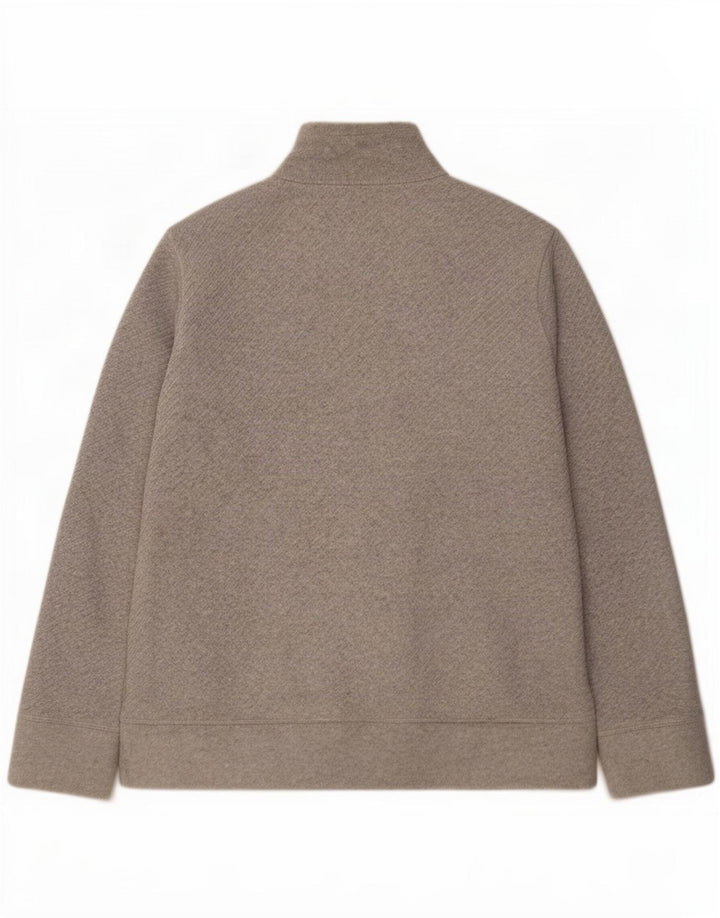 Marks & Spencer Γυναικείο Fleece Jacket UK 16 Large Grey Polyester